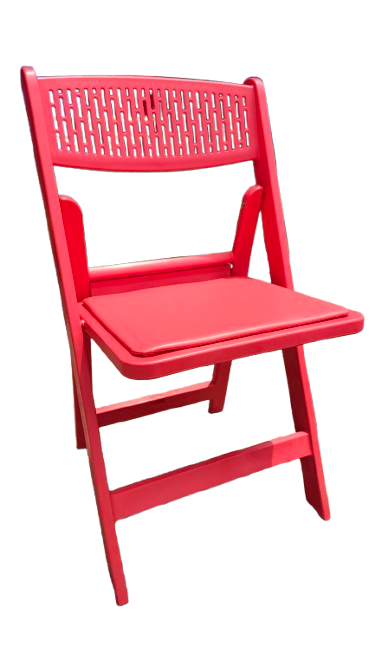 Wooden Folding Chair – Lattice Back