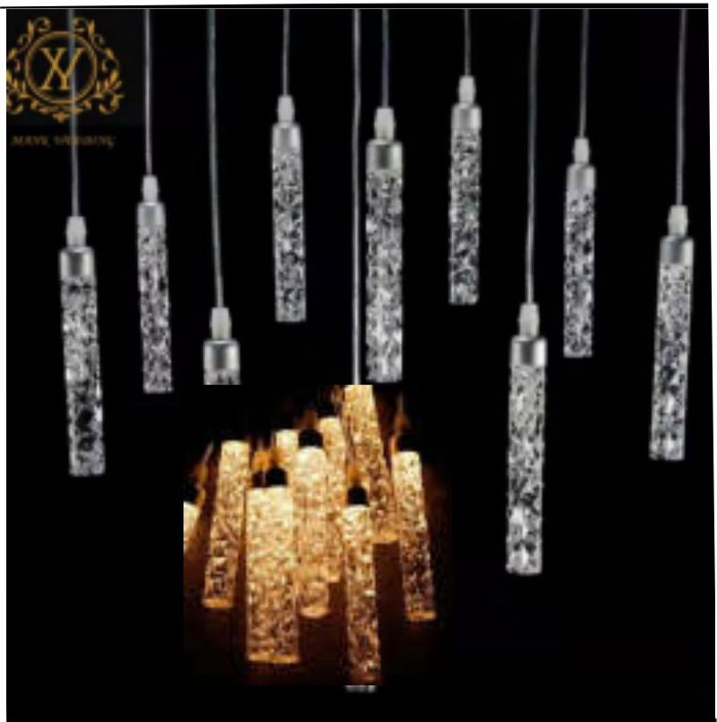Bubble Crystal Tube LED Cluster
