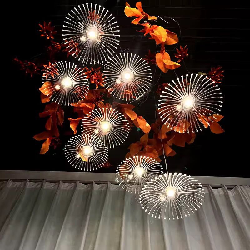 Firework/Dandelion LED Burst Cluster